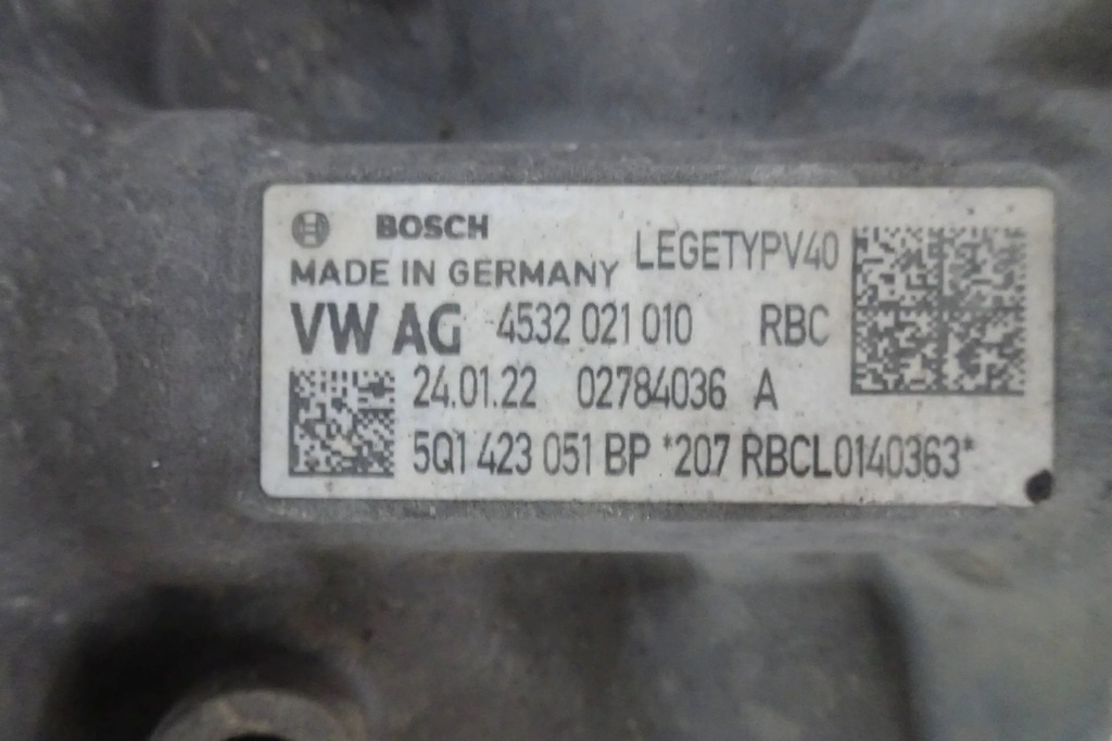 фото №5, Vw t-roc - рулевая рейка 5q1423051bp