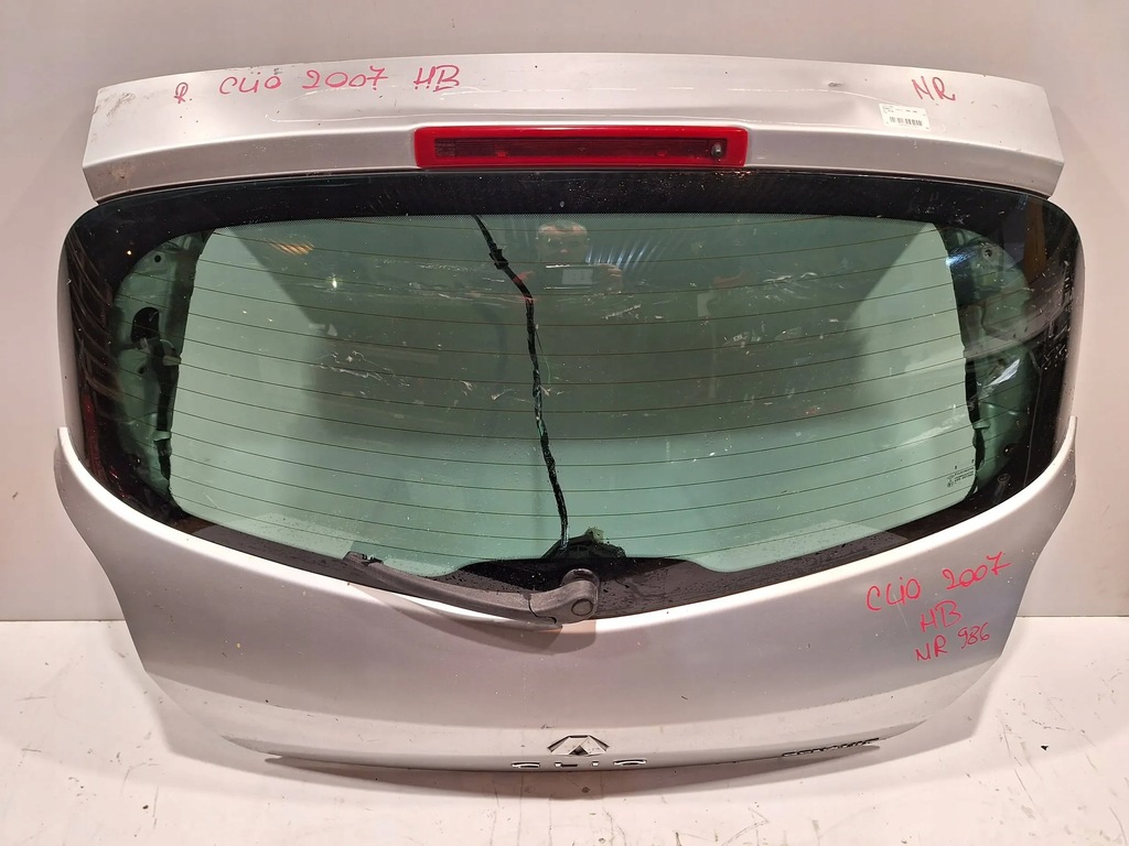 фото №1, Кришка багажника задня renault clio iii h -5 05-12
