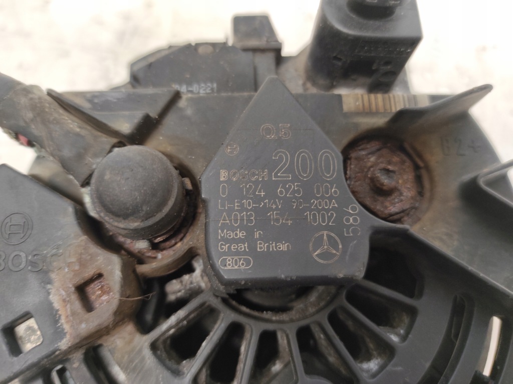 фото №5, Mercedes vito w639 03- 2.2cdi генератор a0131541002