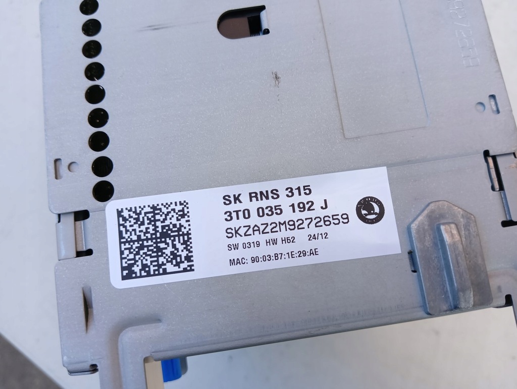 фото №6, Skoda yeti superb ii octavia ii радіо навігація 3t0035192j