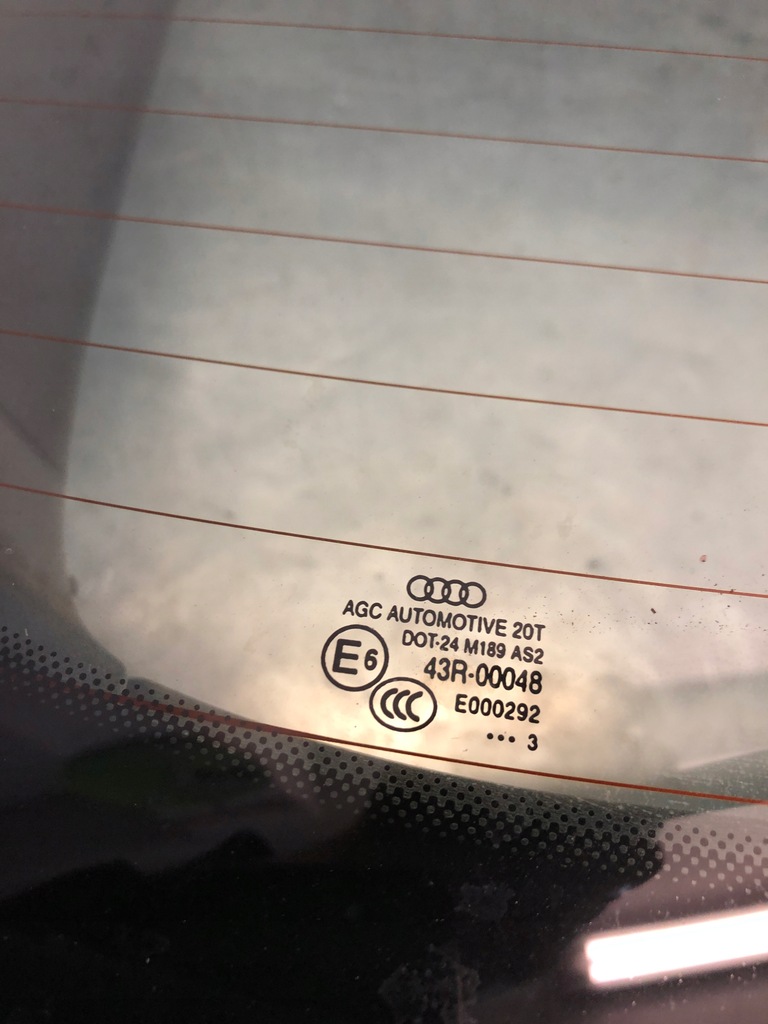 фото №10, Audi q3 8u s line крышка багажника спойлер багажника ly9b