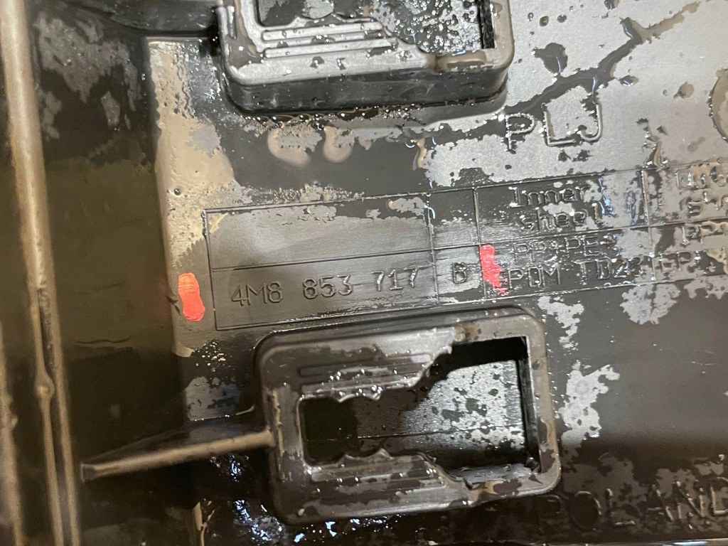 фото №7, Audi q8 4k8 18- s-line молдинг накладка na крыло левый перед передняя