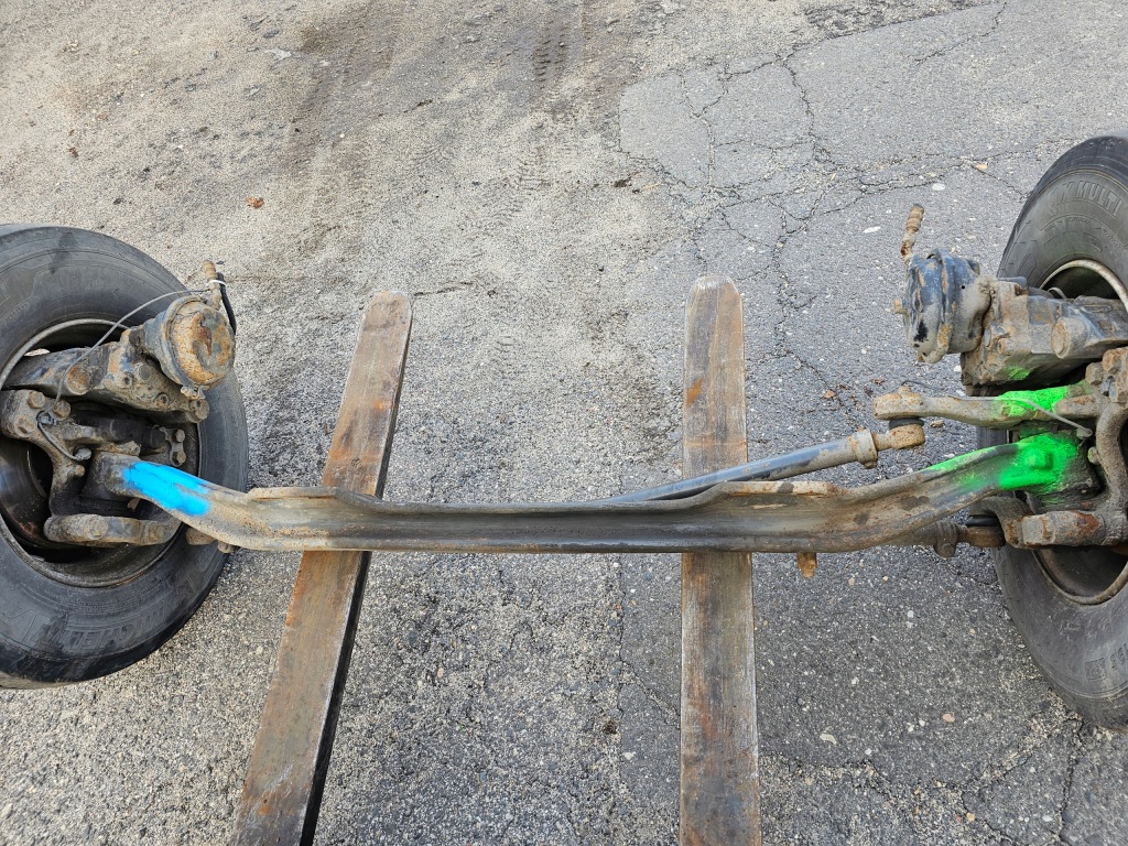 фото №2, Балка oś передняя ступица ступица поворотный кулак renault midlum dci dxi 19,5''