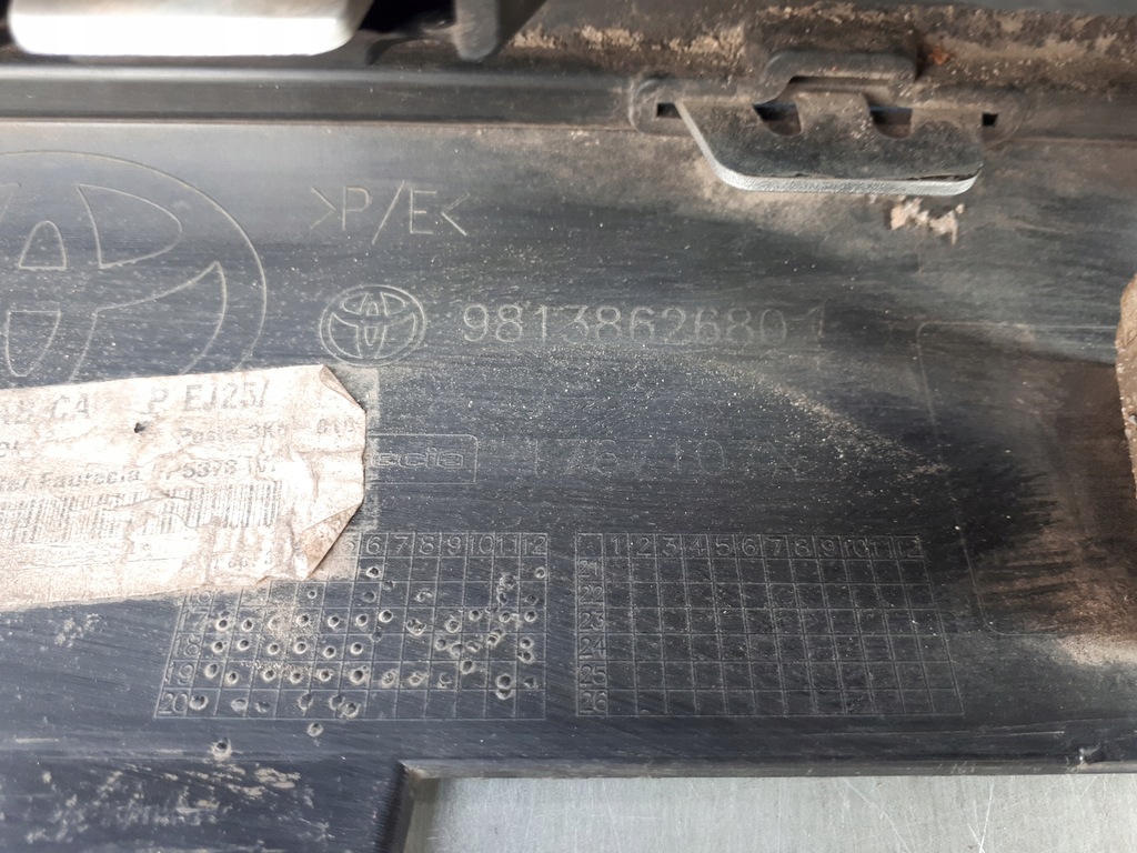 фото №9, Toyota proace verso 2016- 16- бампер передний dół