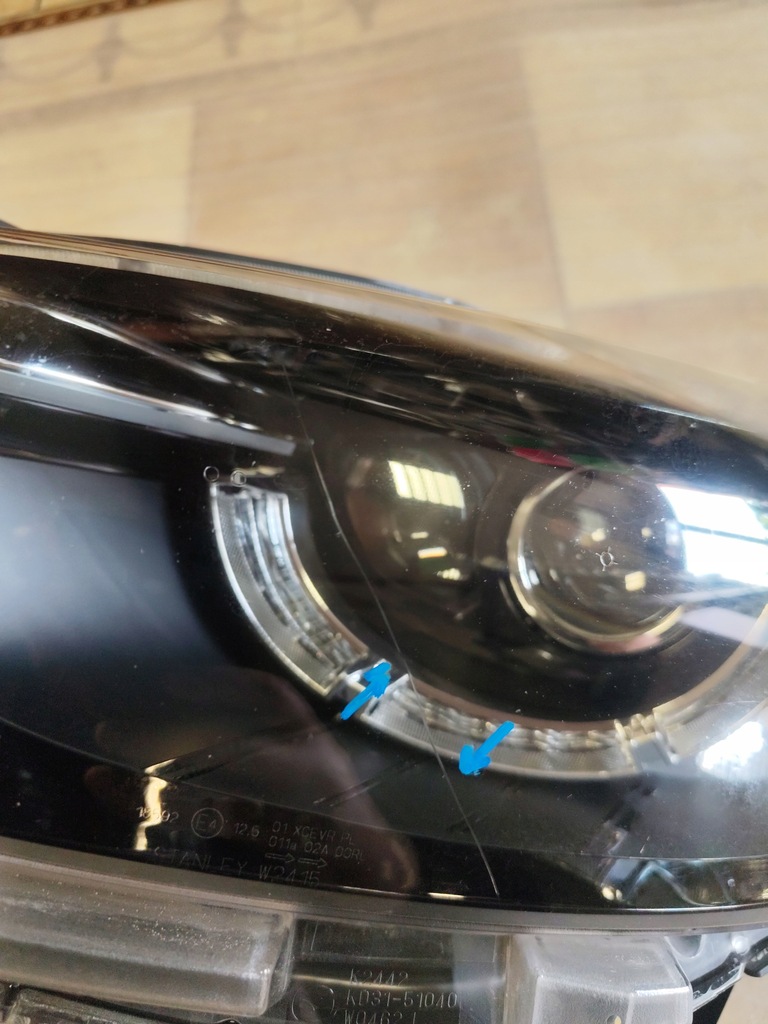 фото №14, Фара левый mazda cx5 2012-2017 rok nr оригинал k031-51040