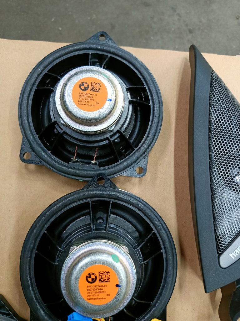 фото №8, Набор динамиков harman/kardon bmw 4 g26 idealny !!!
