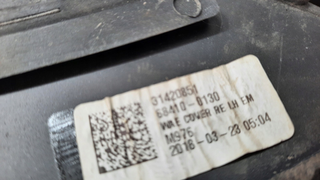 фото №12, Накладка крила задня задня ліва 31420851 volvo v90 cc