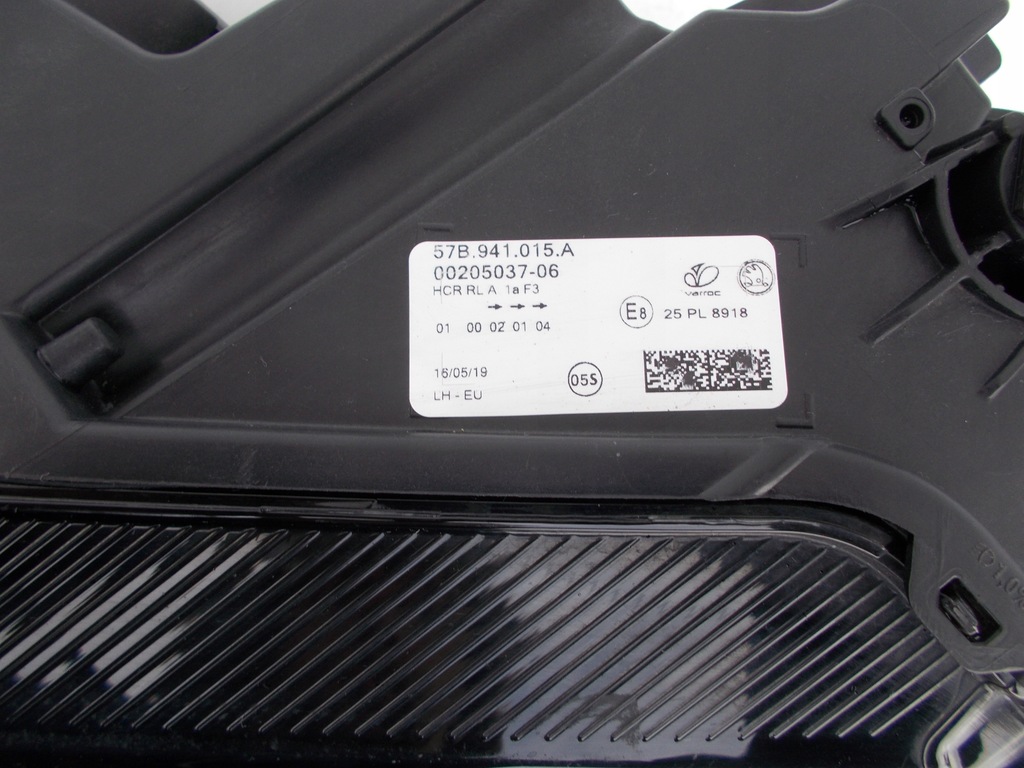 фото №10, Фара лампа skoda karoq 17-20 левый 57b941015a europa