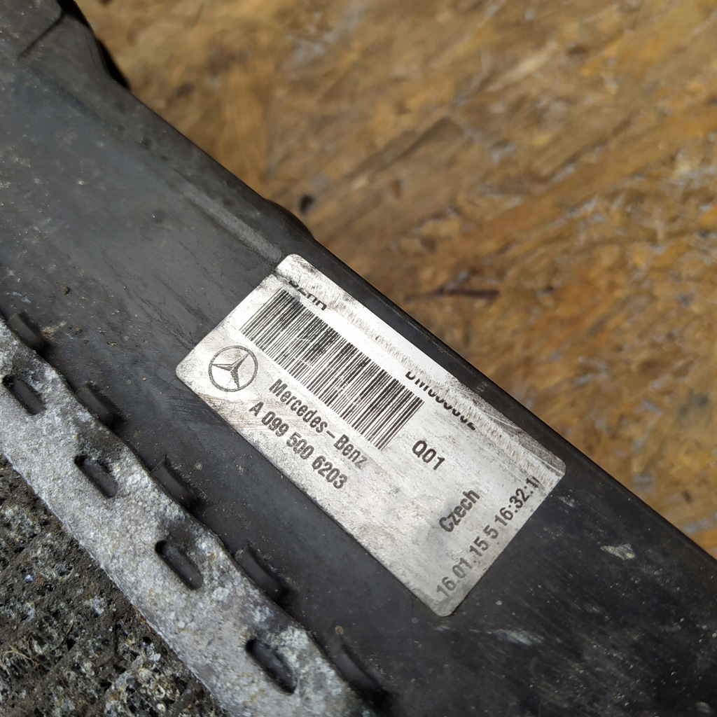 фото №5, Mercedes c klasa 204 радиатор wody a0995006203