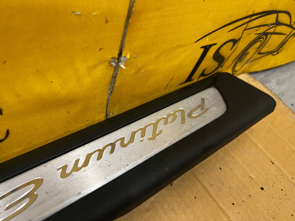 фото №7, Молдинг порог левая porsche cayenne coupe 9y0 9y3 hybrid