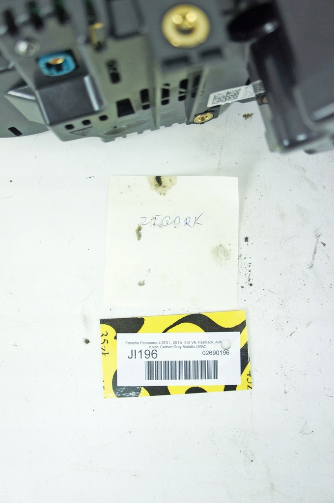фото №6, Ji196 porsche panamera i 970 3.6i счетчик приборы