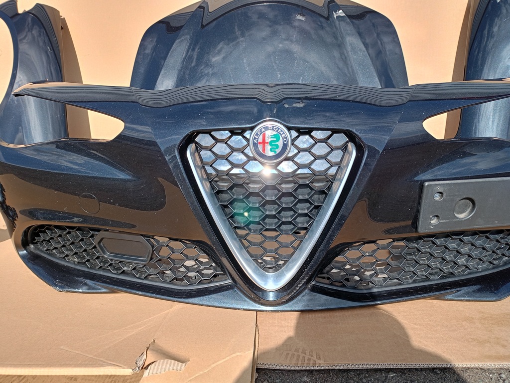 фото №5, Капот бампер крылья лампы pas перед радиатор alfa romeo giulia 2.2d