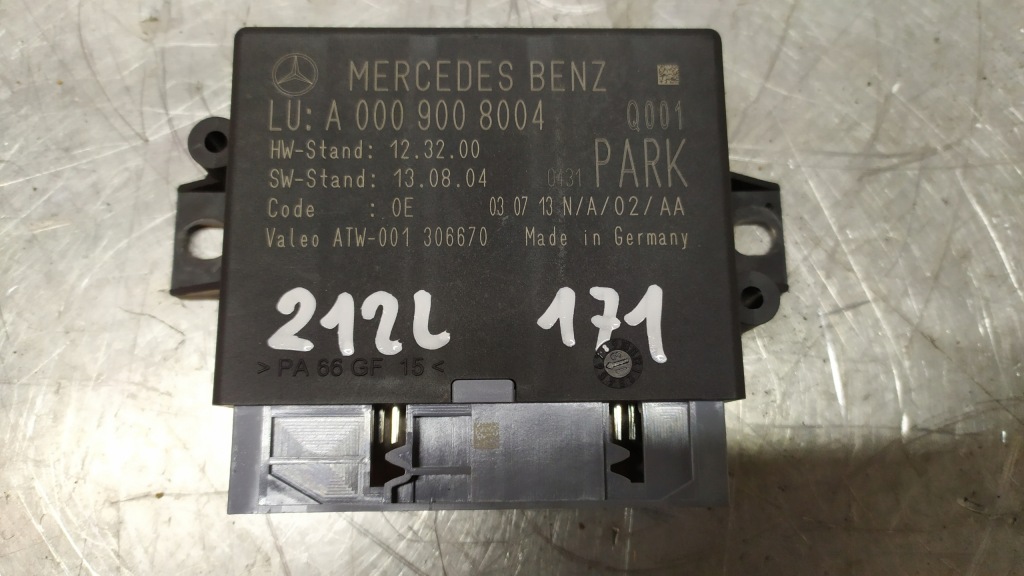 фото №1, Mercedes e klasa w212 lift модуль парковки a0009008004