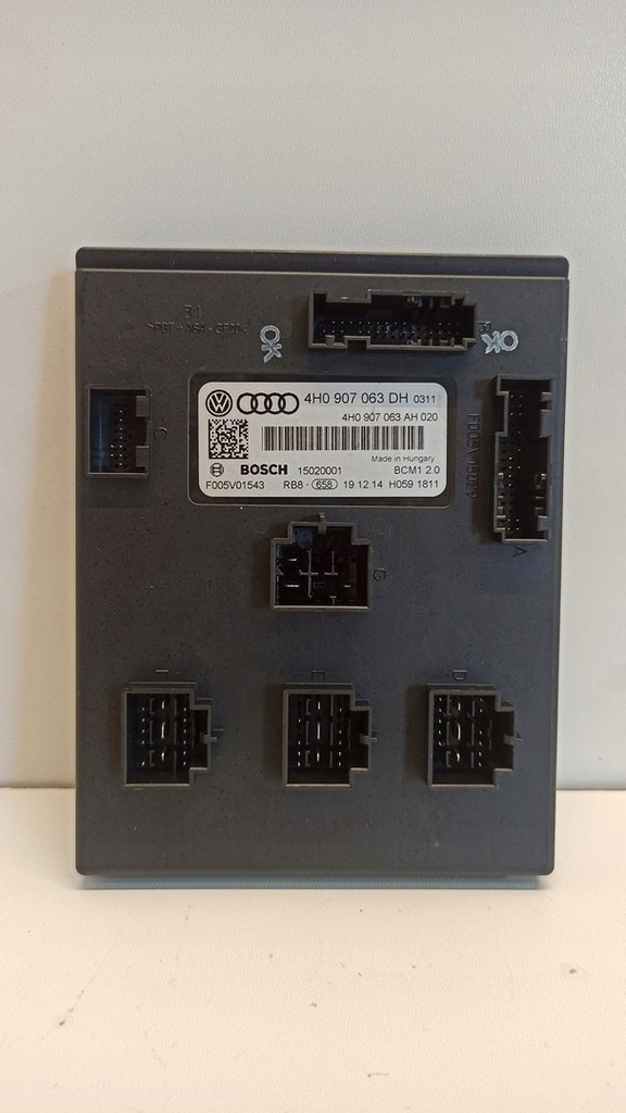 фото №1, Audi a6 c7 модуль комфорта 4h0907063dh