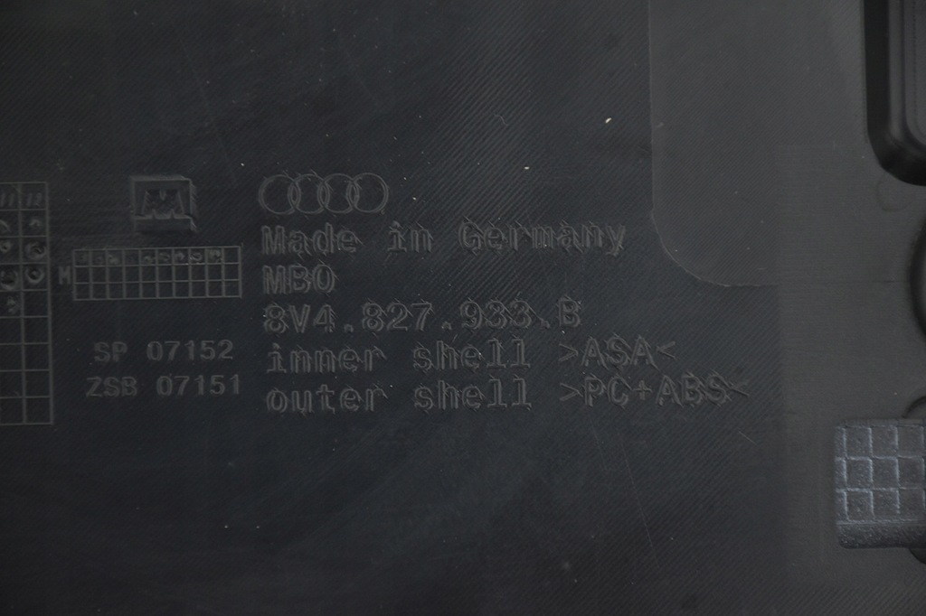 фото №6, Спойлер спойлер audi sportback a3 8v4