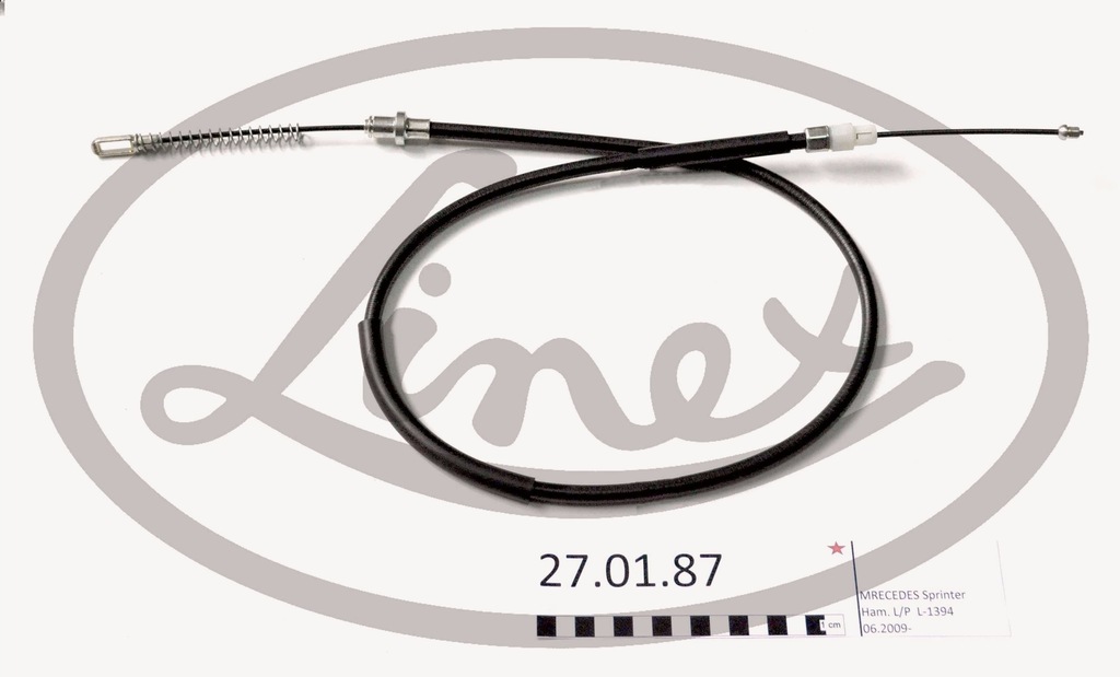 фото №2, Трос гальма ручного mercedes