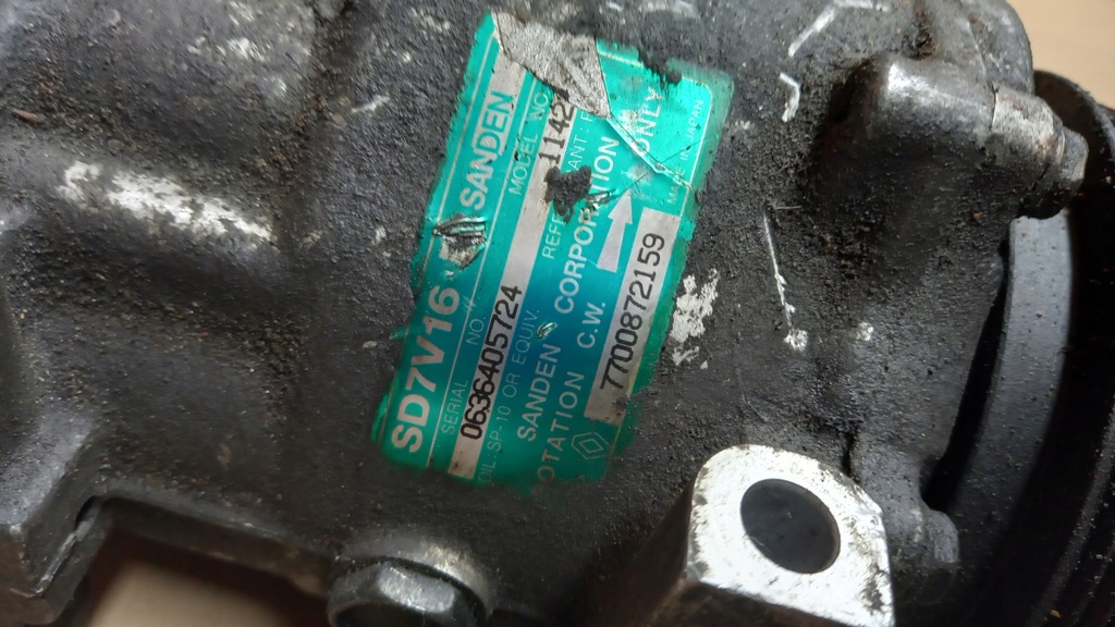 фото №4, Компрессор кондиционера volvo s40 v40 7700872159