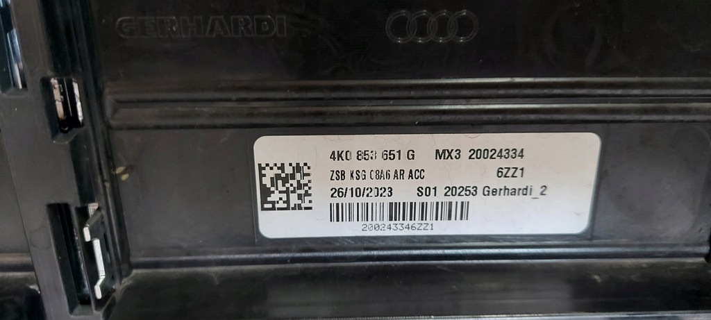 фото №10, Audi a6 c8 4k0 allroad бампер передний спойлер решётка радиатора решётка радиатора