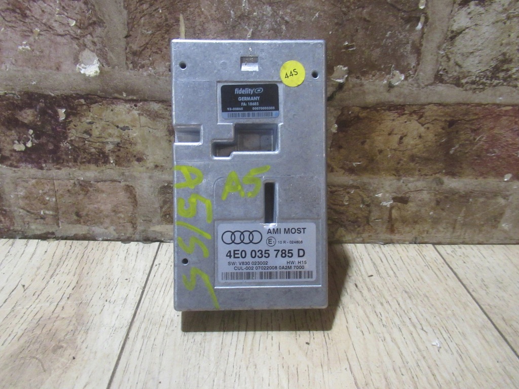 фото №1, Модуль интерфейс 4e0035785d audi a5 8t 2008 rok