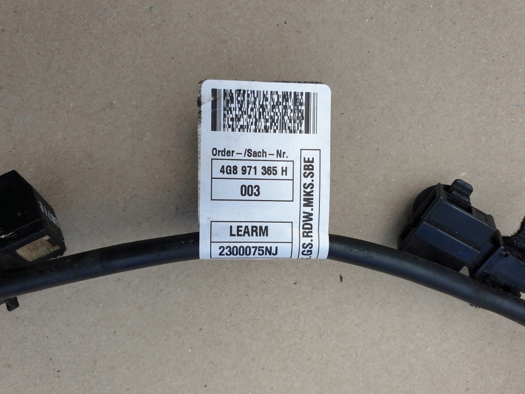 фото №4, Джгут електропроводка сидіння замки ременів безпеки audi a7 4g8 оригінальний номер