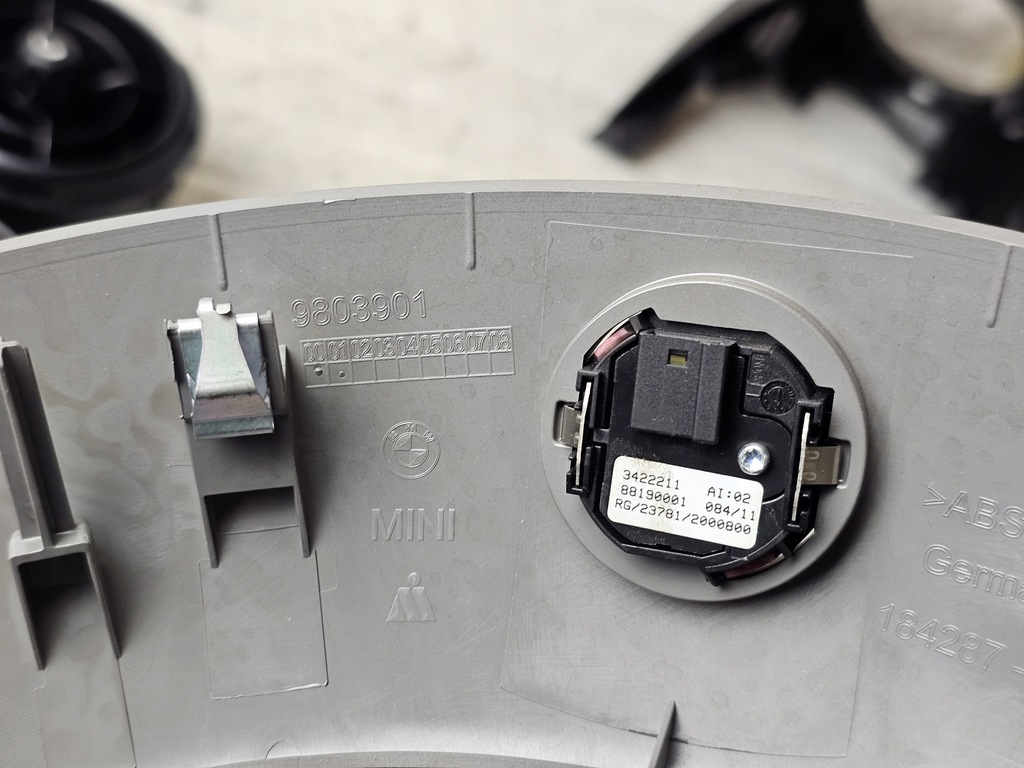 фото №12, Dekor защита рамка радио решётка обдув консоли панели mini countryman r60