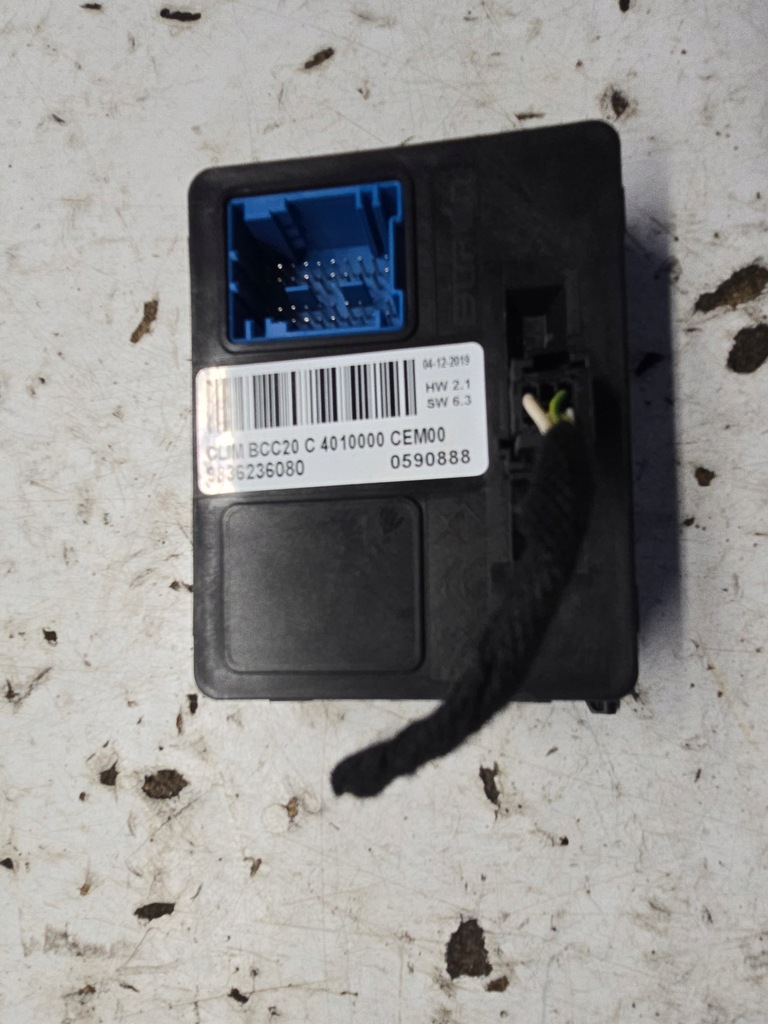 фото №1, Opel corsa f модуль кондиционера 9836236080