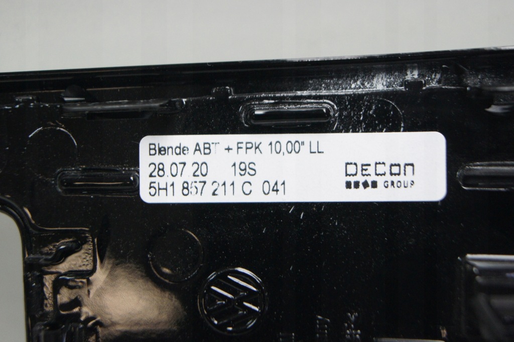 фото №10, Vw golf 8 viii рамка спидометра dekor 5h1857211c