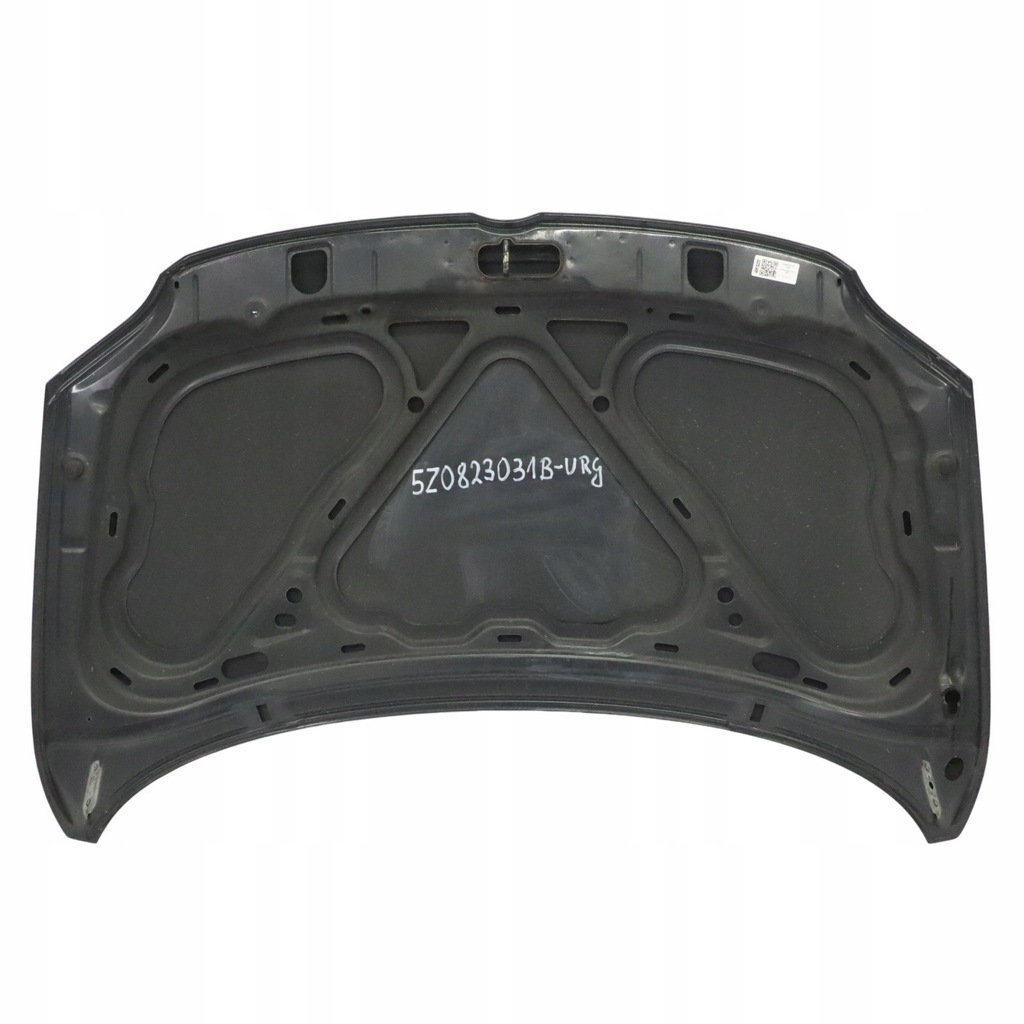 фото №10, Vw volkswagen fox 5z капот крышка двигателя urano grey серая - i7f