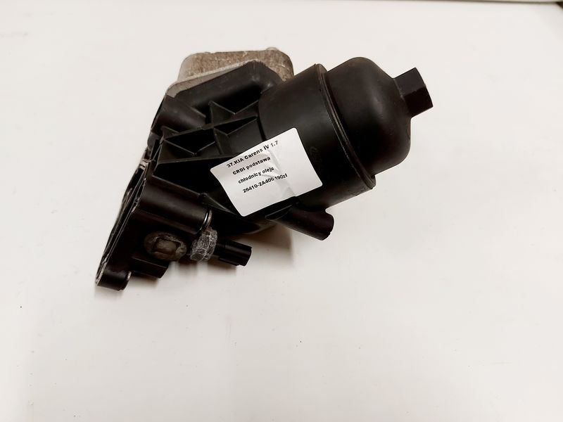 фото №7, Kia carens 4 iv 1.7 crdi основание радиатора масла корпус 26410-2a400