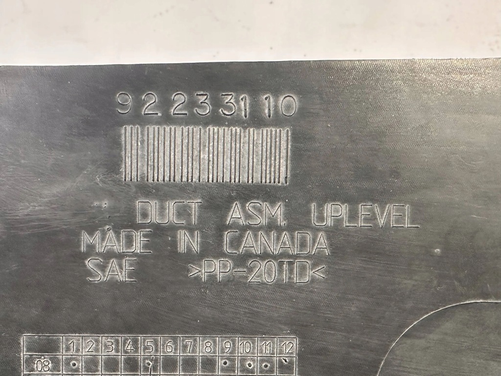 фото №7, Повітропровід повітря перед передня chevrolet camaro 2009 - 2015