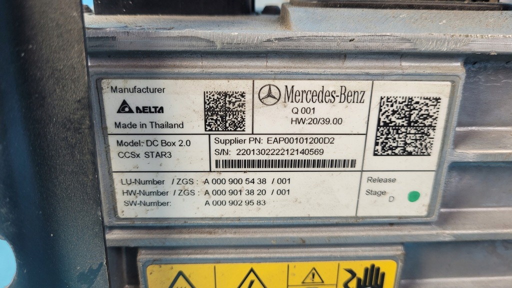 фото №11, Mercedes eqe w295 350+ 23r блок управления аккумулятора преобразователь a0009005438