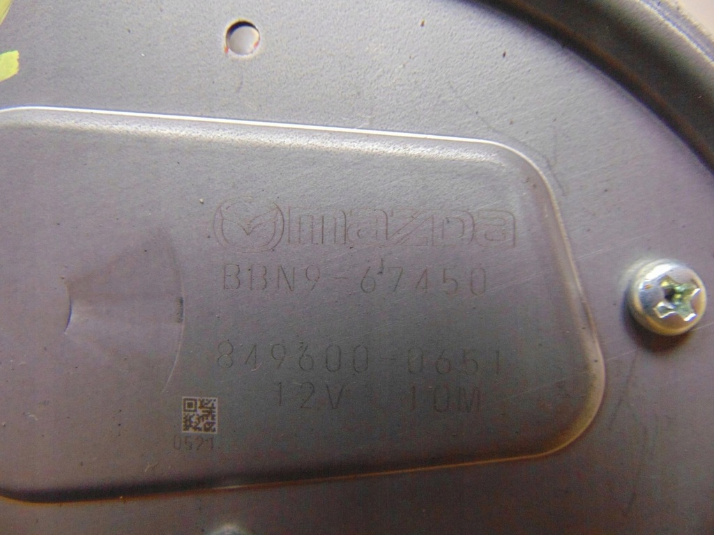 фото №4, Двигун двірники кришки задня mazda 3 bl 5 двері