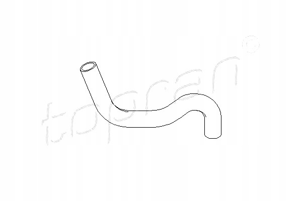 Купити Topran шланг радіатора води peugeot 206 98- topr