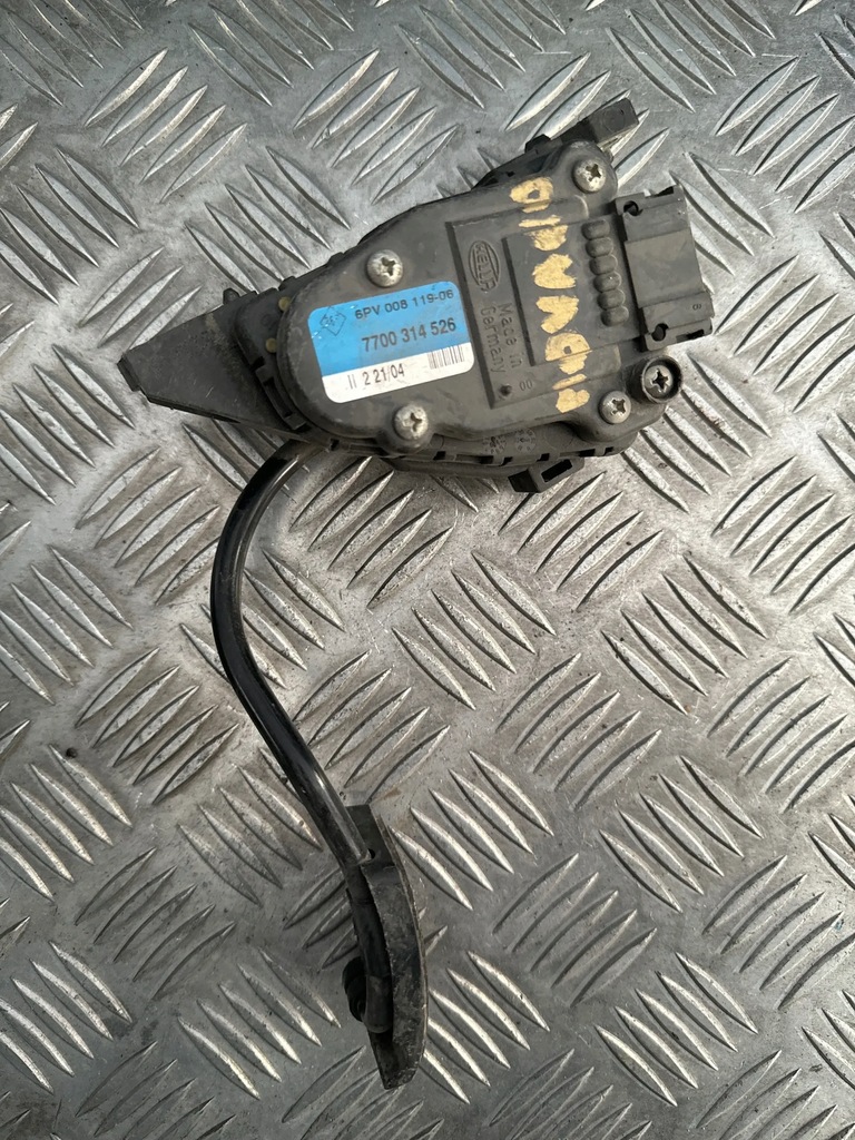 фото №1, Потенциометр газа renault master ii 7700314526