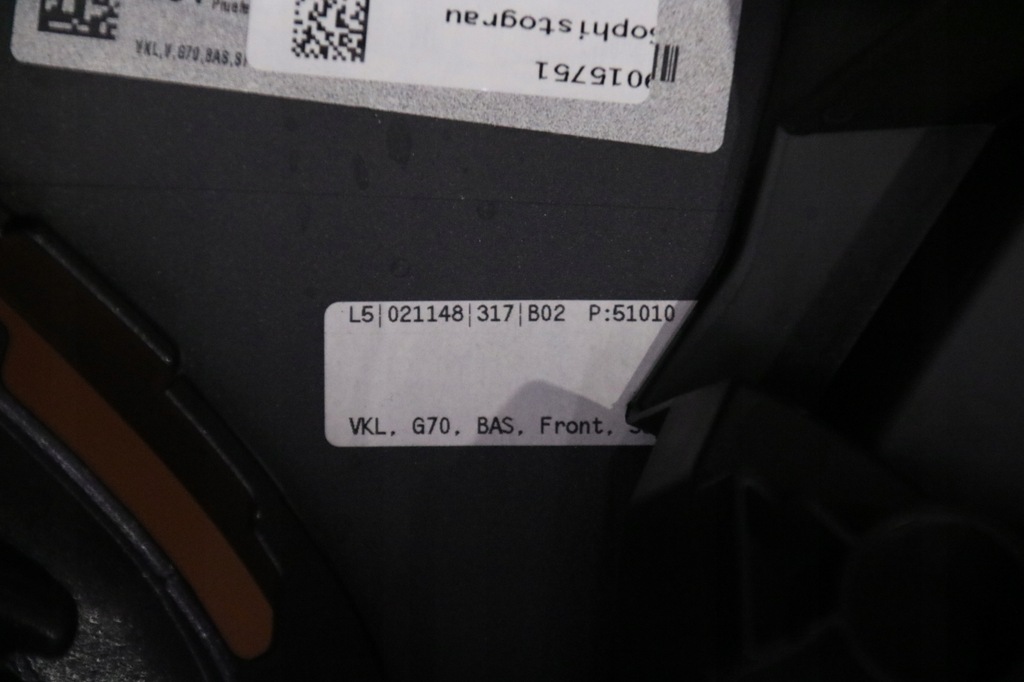 фото №12, Bmw 7 g70 i7 бампер перед передній колір a90