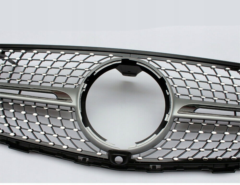 фото №6, Решітка радіатора решітка радіатора mercedes glc x253 15-19 diamond black