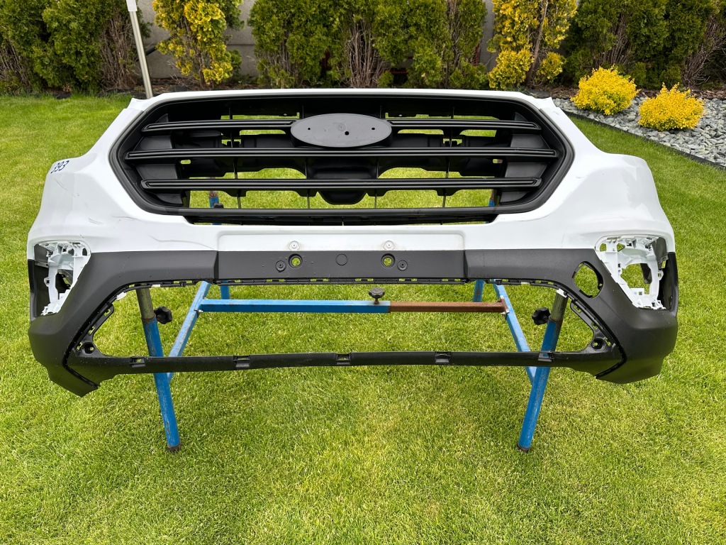 фото №1, Ford transit custom lift 2017- бампер перед bez pdc jk21-r17757-a