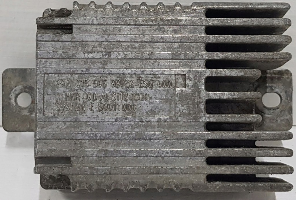 фото №1, Mercedes slk r170 модуль блок керування вентилятора 93-01