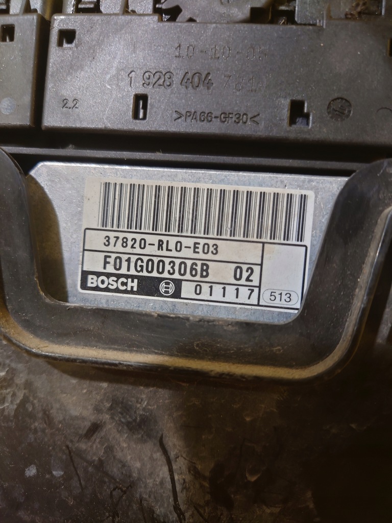 фото №3, Honda accord viii бортовий комп'ютер двигуна