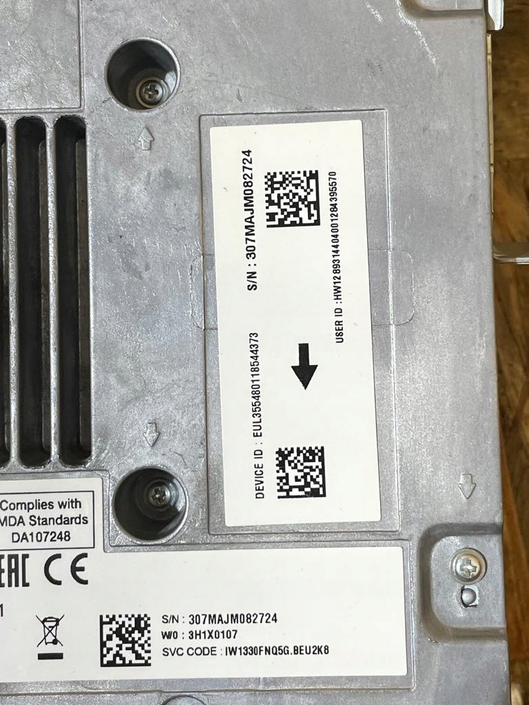 фото №5, Радио навигация gps kia sportage v nq5 2021- 96560-r2161wk nowa оригинал