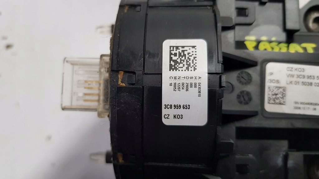 фото №10, Перемикач стрічка круїз-контроль vw passat b6 3c0953549e