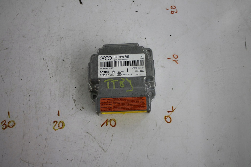 фото №1, Модуль датчик подушка безопасности 8j0959655 audi tt 8j 06-14
