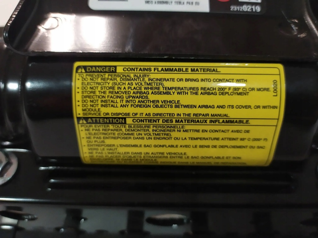 фото №8, Подушка подушка безопасности пассажира tesla model s