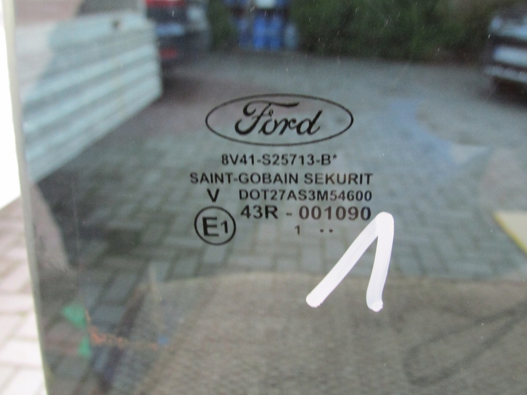 фото №7, Скло двері задня as3m54600 kuga mk1 2011 2012