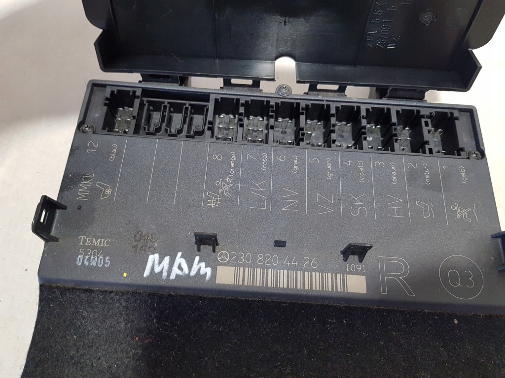 фото №4, Модуль сидіння 2308204426 mercedes sl r230 w230