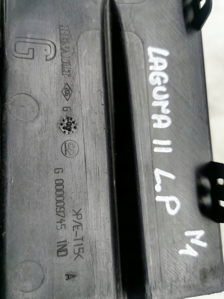 фото №3, Решітка бампера правий перед renault laguna ii