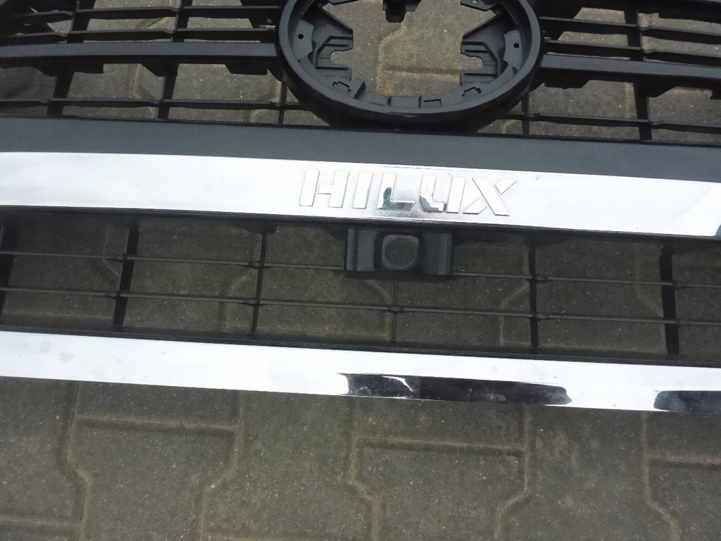 фото №7, Toyota hilux 2021- решётка радиатора перед решётка радиатора решётка радиатора оригинал