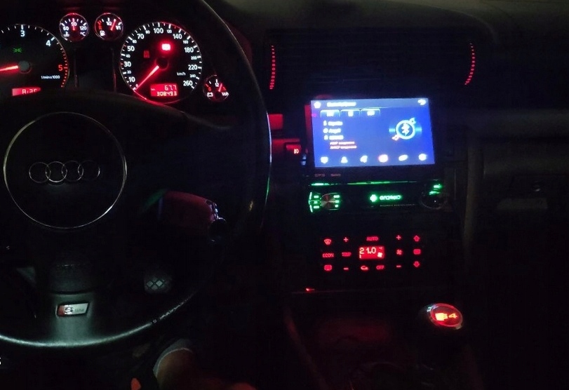 фото №8, Подсвеченная ручка передач кожа + чехол audi vw bmw mercedes golf vw