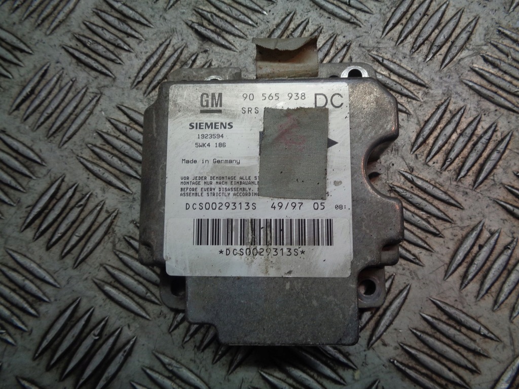 фото №1, Модуль подушка безпеки opel omega b 90565938