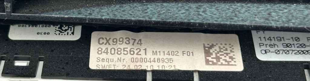 фото №5, Панель кнопки консоли ассистент радар bmw 7 f01